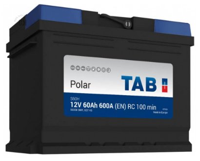 АКБ 6СТ - 60 Ач TAB Polar VL Euro выс. АКБ 6СТ - 60 Ач TAB Polar VL Euro выс.