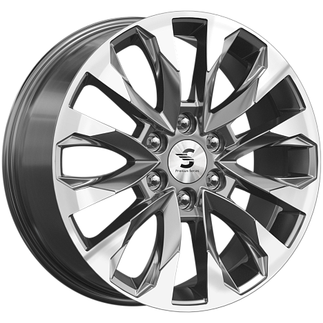 Premium Series КР007 8x20 6*139,7 Et:60 Dia:95,1 Diamond Gloss Graphite Premium Series КР007 8x20 6*139,7 Et:60 Dia:95,1 Diamond Gloss Graphite