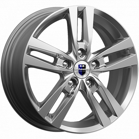 K&K Rassvet 6,5x16 5*100 Et:48 Dia:56,1 дарк платинум K&K Rassvet 6,5x16 5*100 Et:48 Dia:56,1 дарк платинум