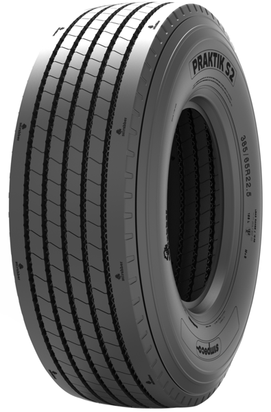 Шина грузовая шина Simpeco Praktik S2 385/65 R22.5 158L Рулевая