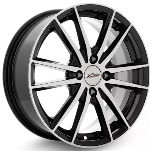 X'trike X-129 6,5x16 4*100 Et:48 Dia:54,1 BK/FP X'trike X-129 6,5x16 4*100 Et:48 Dia:54,1 BK/FP