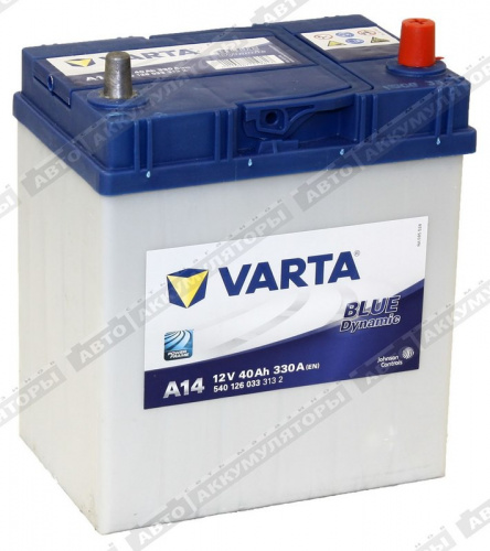 АКБ Varta 40 Ач о/п т/кл Blue Dynamic 540 126 033 Уценка
